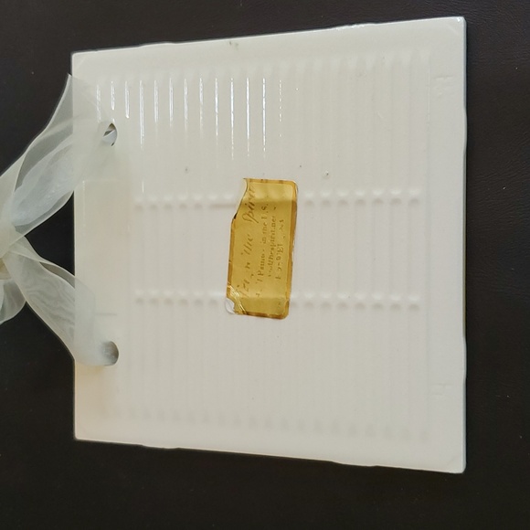 VINTAGE ART OF THE SPRIT SQUARE WALL PLAQUE CERAMIC BIBLE SCRIPTURE HAND PAINTED - Picture 11 of 16